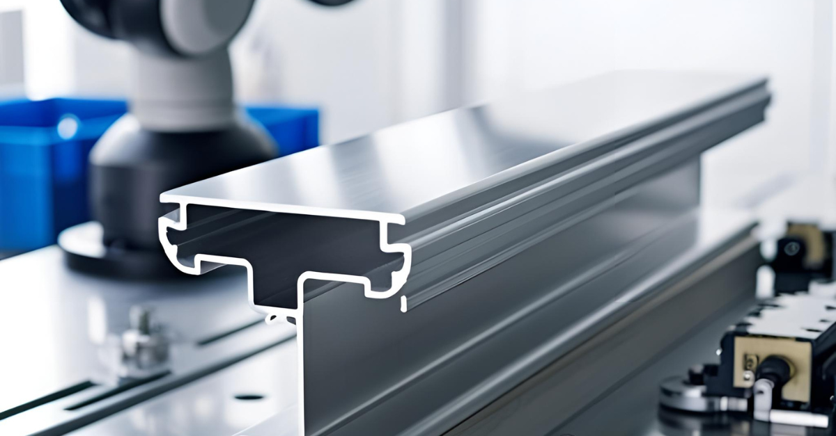 Industrial aluminium extrusion profile from aluminium supplier in Malaysia, ideal for industrial use and aluminium extrusion in Malaysia.